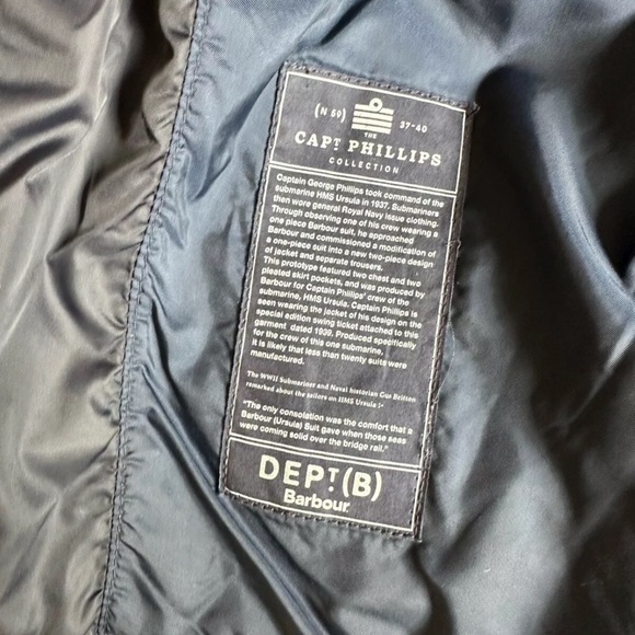 Barbour Dept B Quilted Military Jacket - Picture 12 of 16